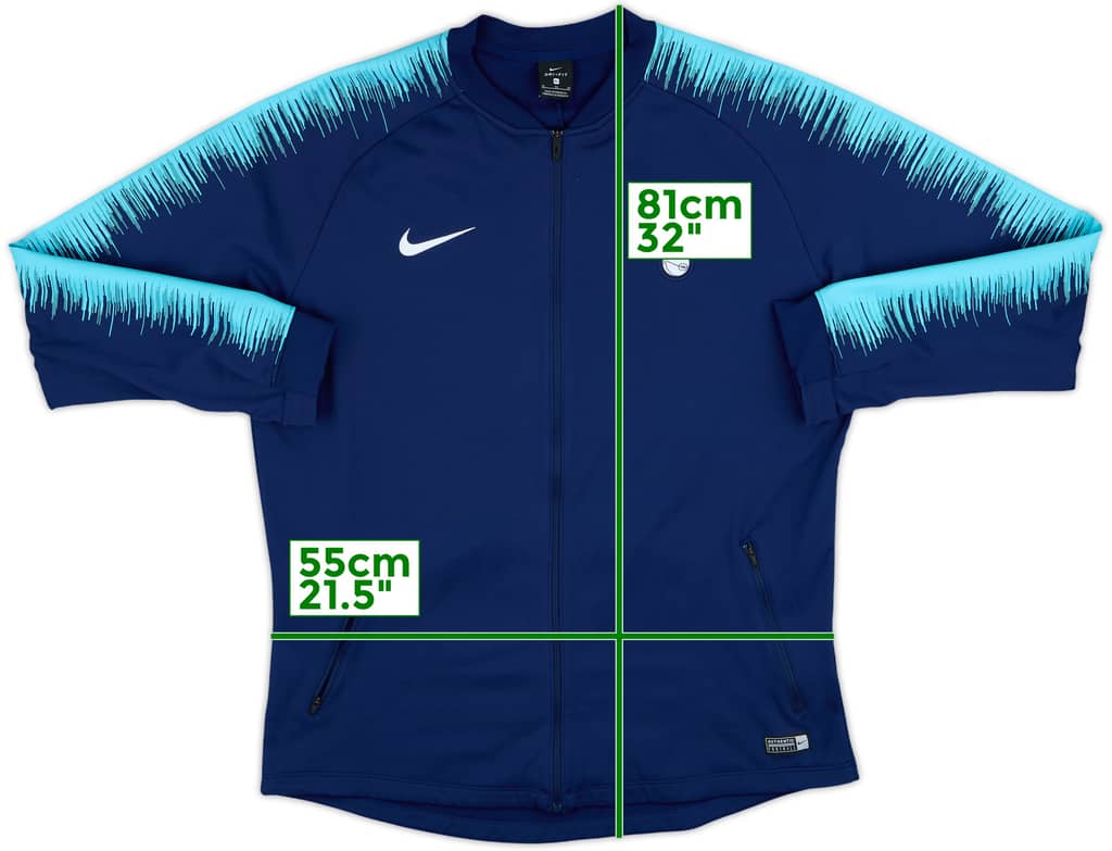 2018-19 Tottenham Nike Track Jacket - 8/10 - (XL)