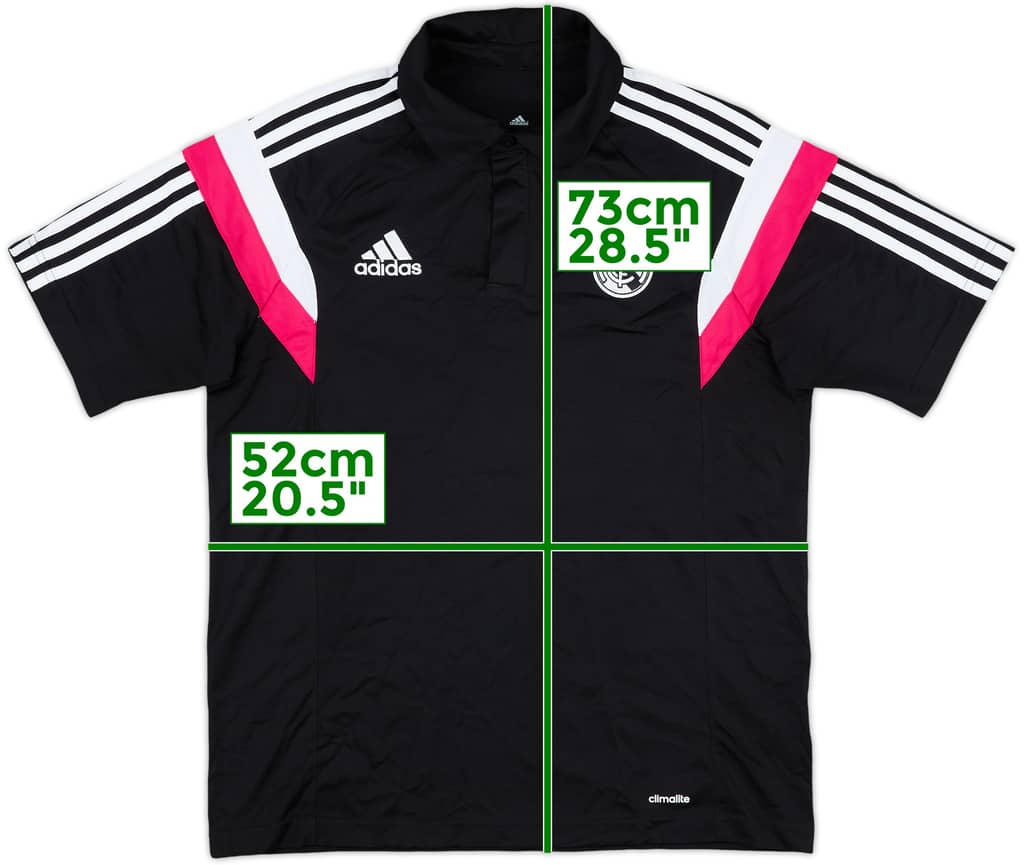 2014-15 Real Madrid adidas Polo Shirt - 9/10 - (M)