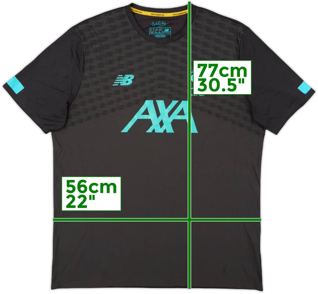2019-20 Liverpool New Balance Training Shirt - 9/10 - (XL)