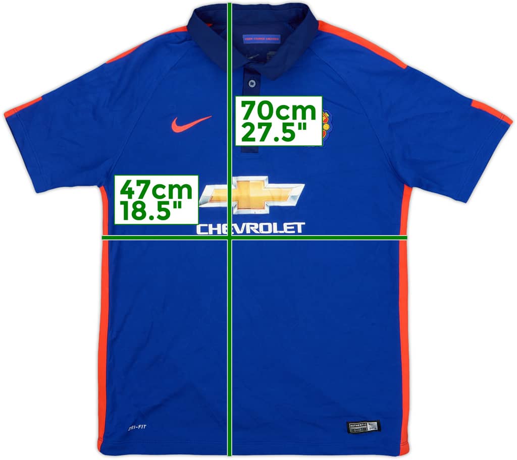 2014-15 Manchester United Away Shirt - 4/10 - (XL.Boys)