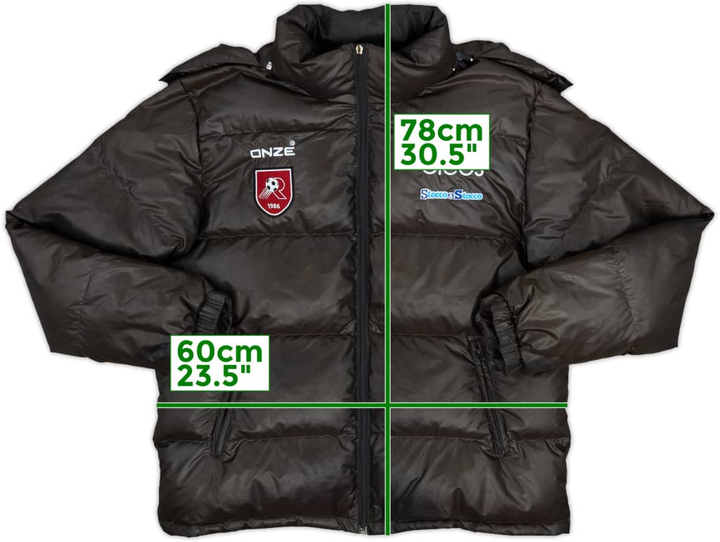 2015-16 Reggina Onze Padded Bench Coat - 8/10 - (S)