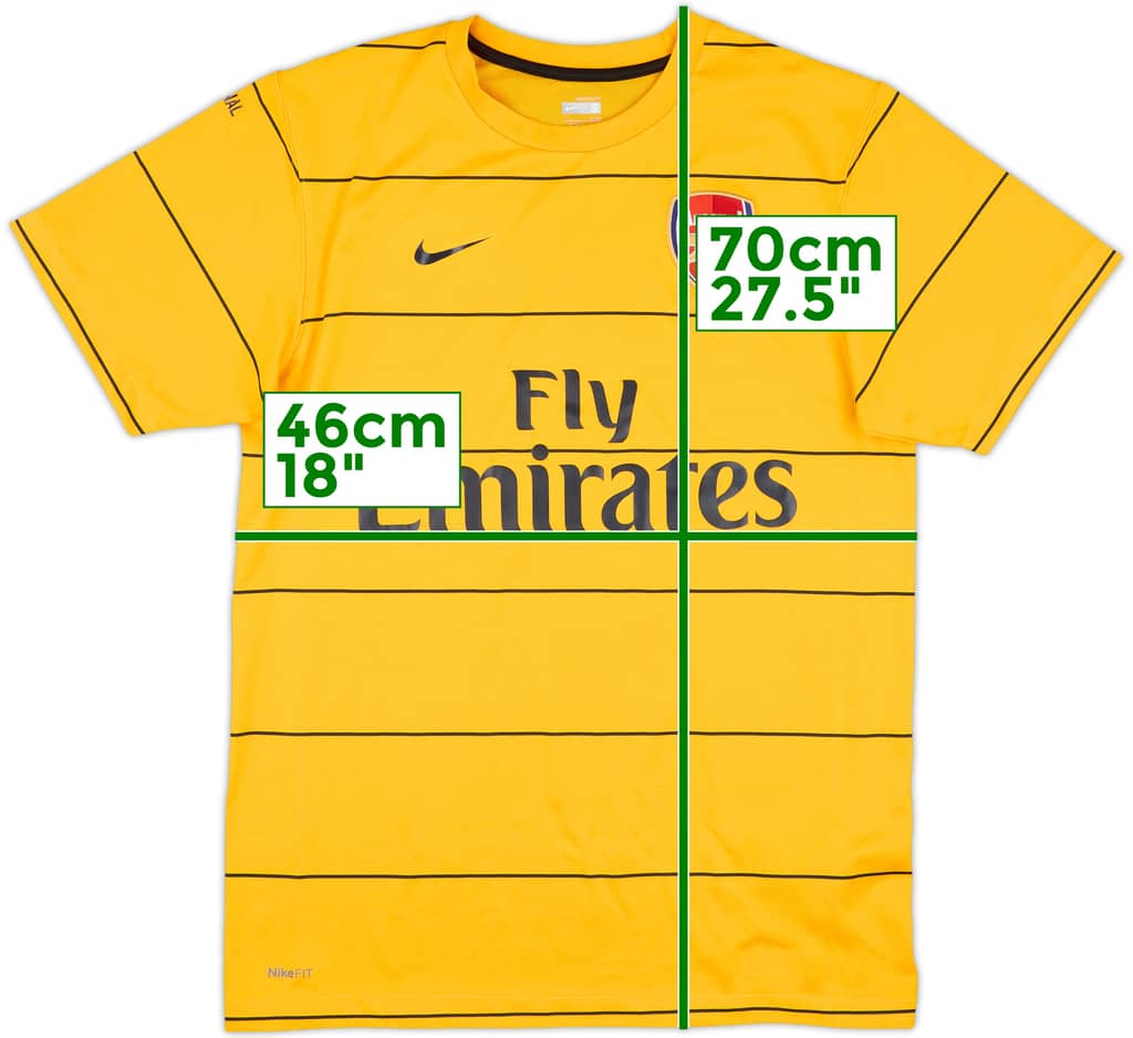 2008-09 Arsenal Nike Training Shirt - 9/10 - (S)