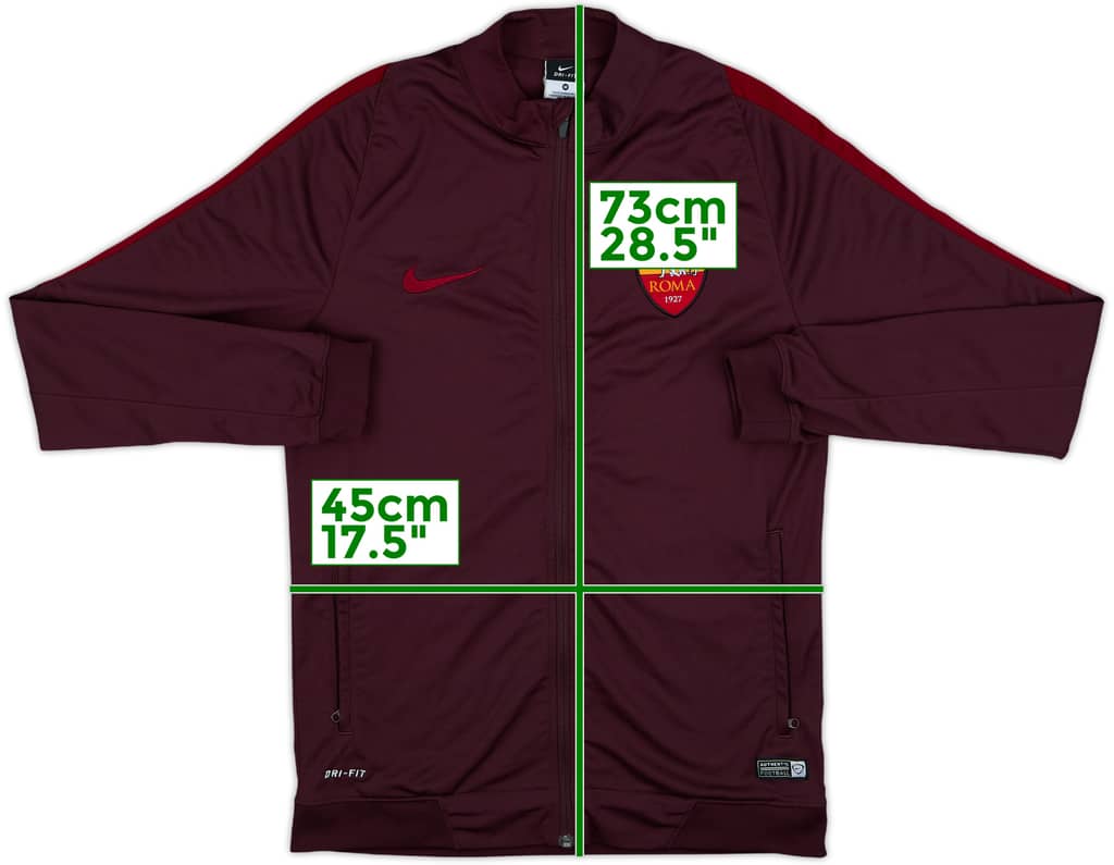 2015-16 Roma Nike Track Jacket - 8/10 - (M)