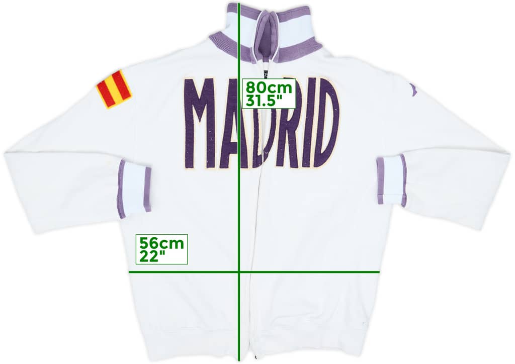 2009-10 Real Madrid Kappa Track Jacket - 4/10 - (XXL)