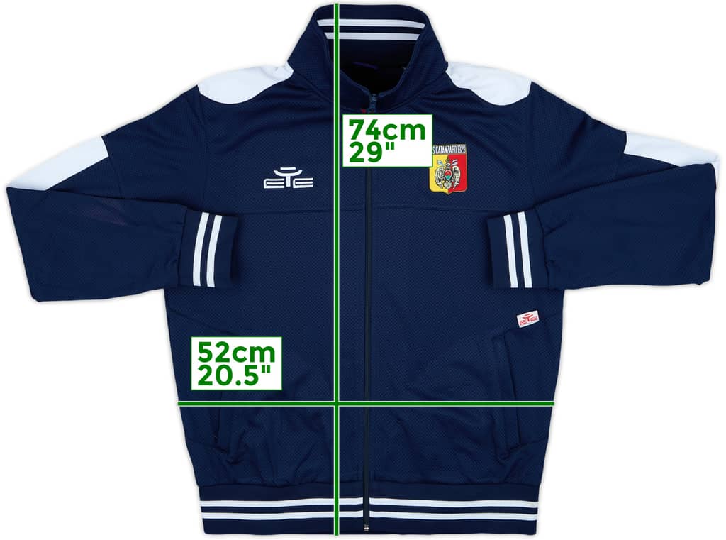2021-22 Catanzaro Eye Sport Track Jacket - 8/10 - (L)