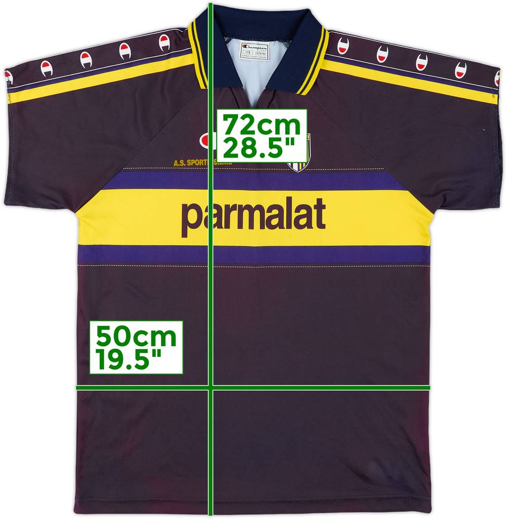 1999-00 Parma Away Shirt - 3/10 - (XL.Boys)