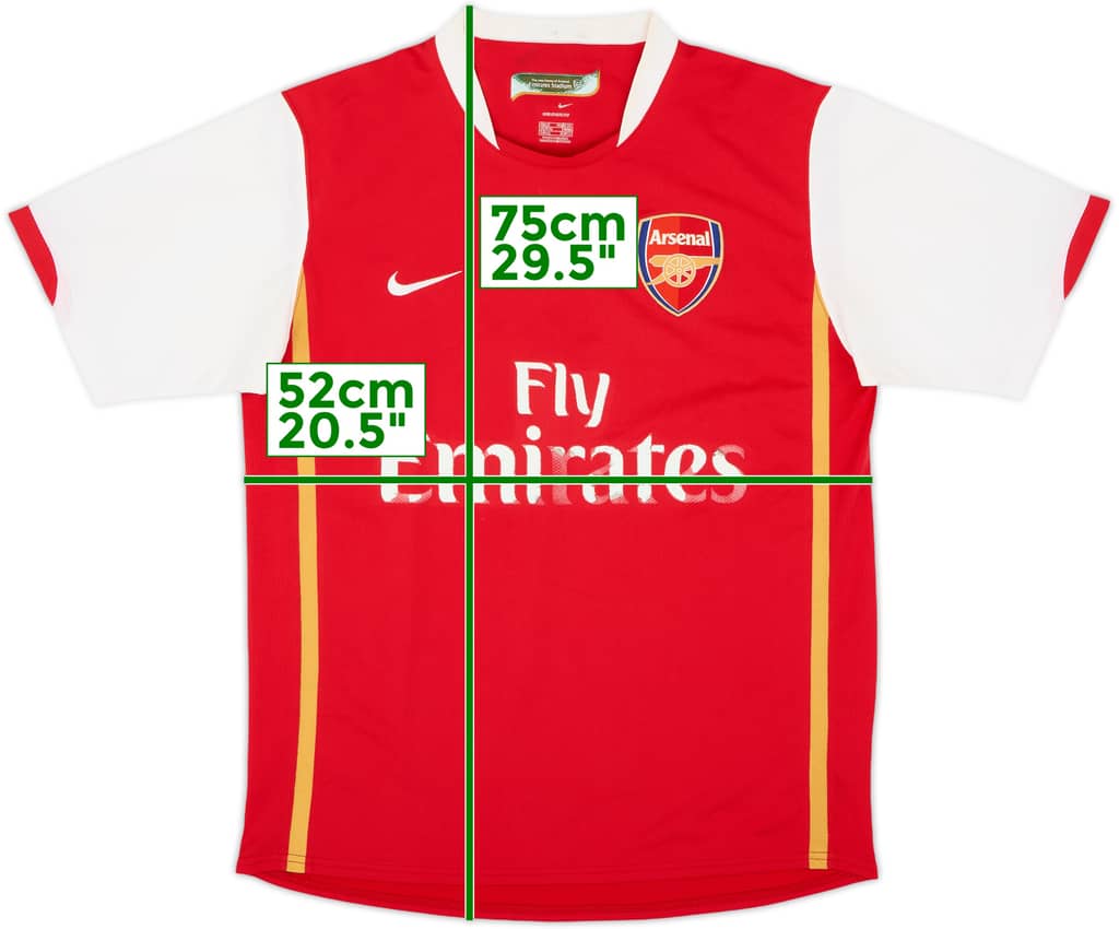 2006-08 Arsenal Home Shirt - 4/10 - (M)