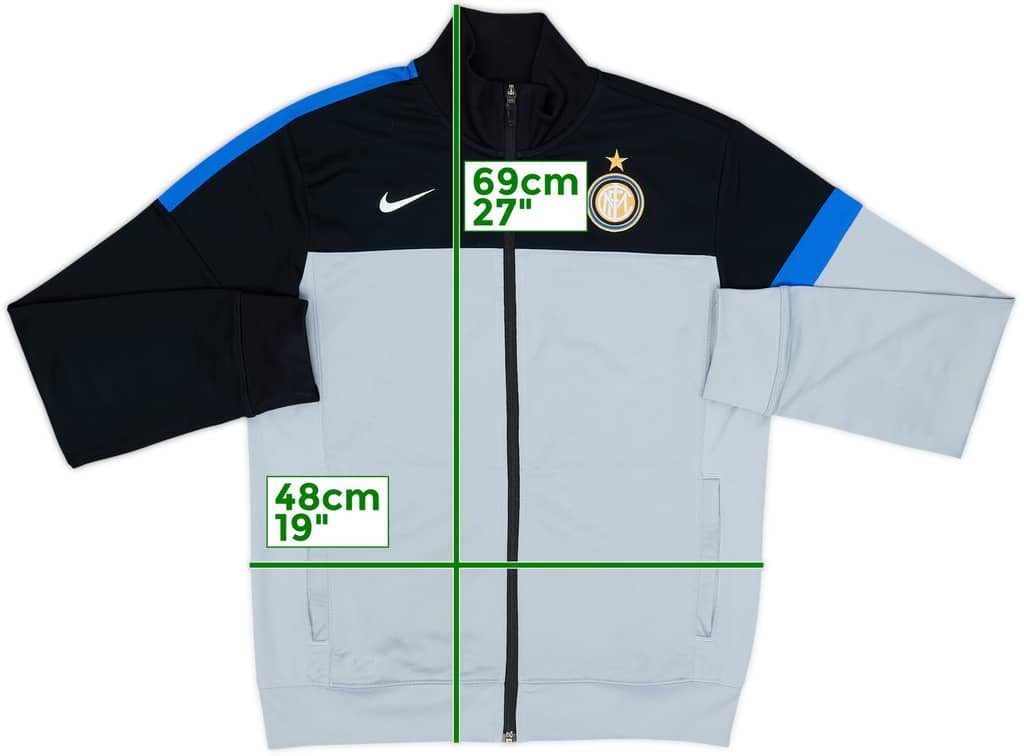 2012-13 Inter Milan Nike Track Jacket - 7/10 - (L.Boys)
