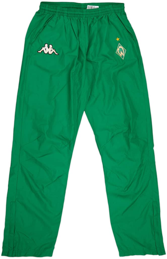 2006-07 Werder Bremen Kappa Track Pants/Bottoms - 6/10 - (XL)