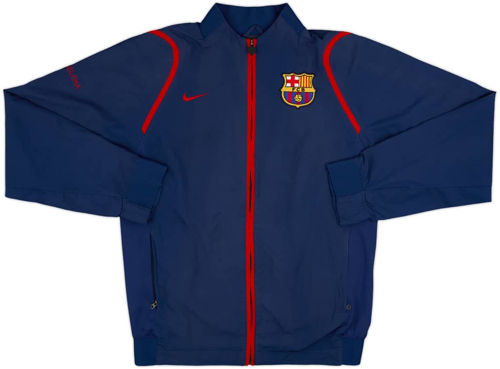 2006-07 Barcelona Nike Track Jacket - 8/10 - (M)