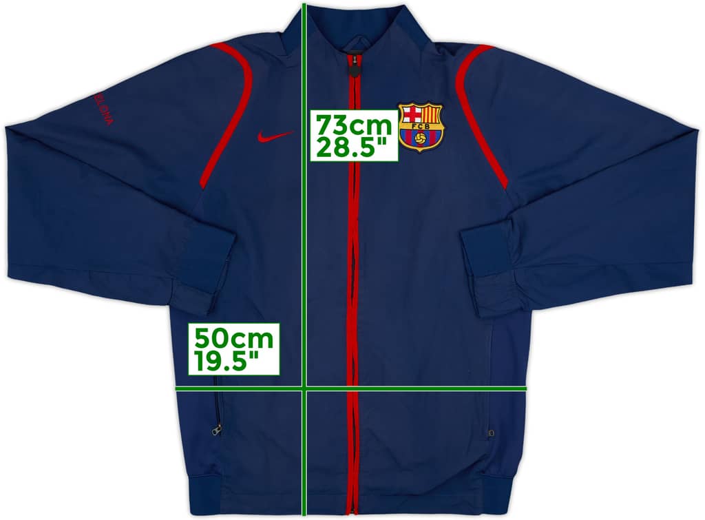 2006-07 Barcelona Nike Track Jacket - 8/10 - (M)