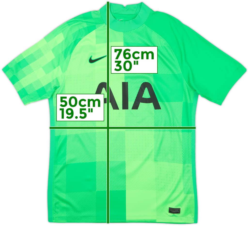 2021-22 Tottenham GK S/S Shirt - 8/10 - (M)