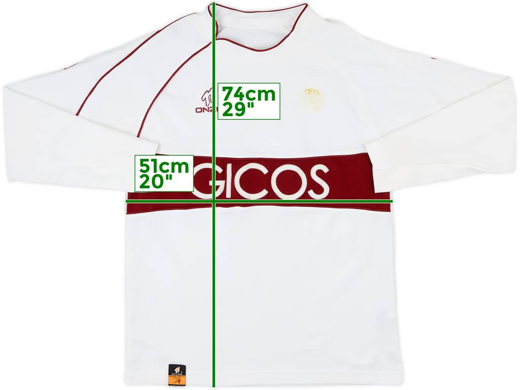 2005-06 Reggina Away L/S Shirt - 5/10 - (M)