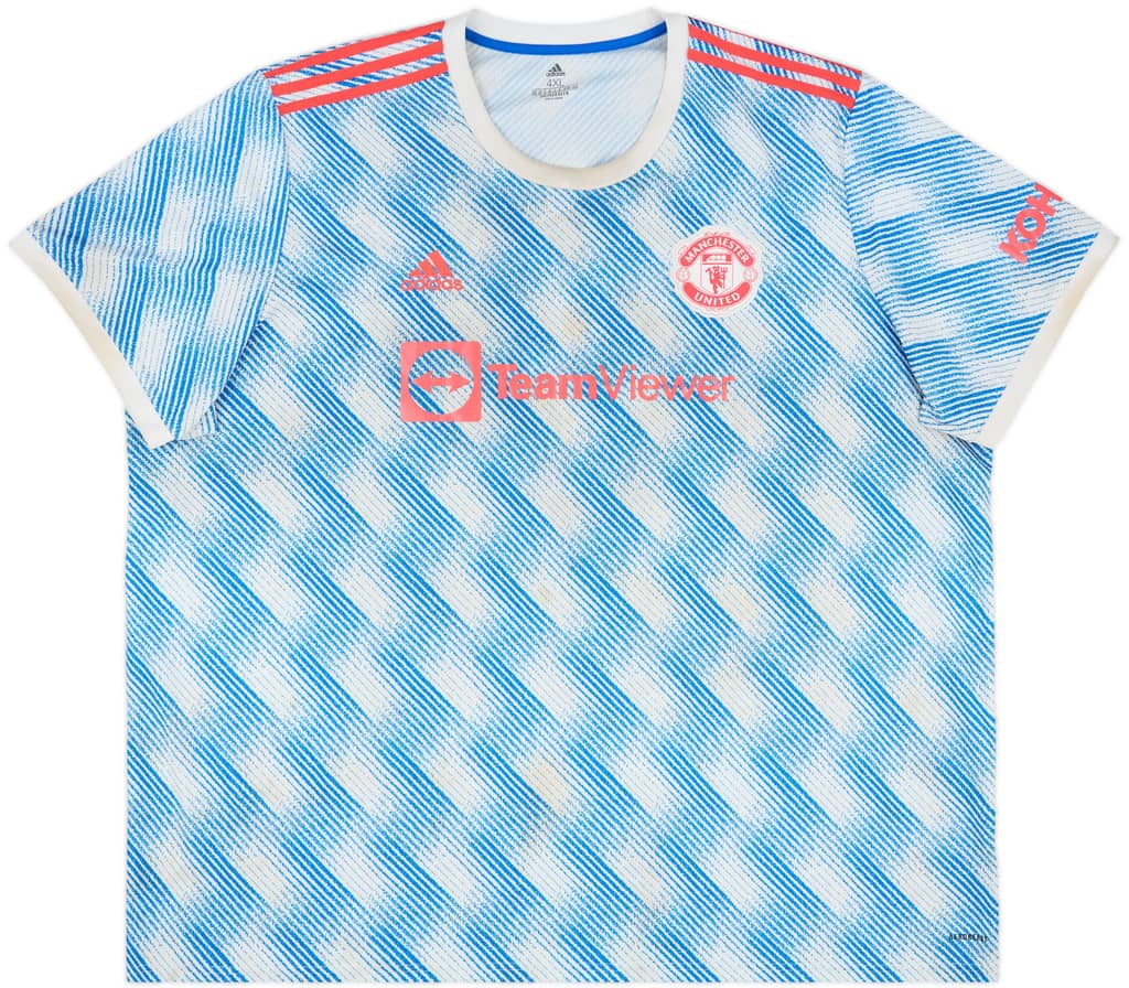 2021-22 Manchester United Away Shirt - 5/10 - (4XL)