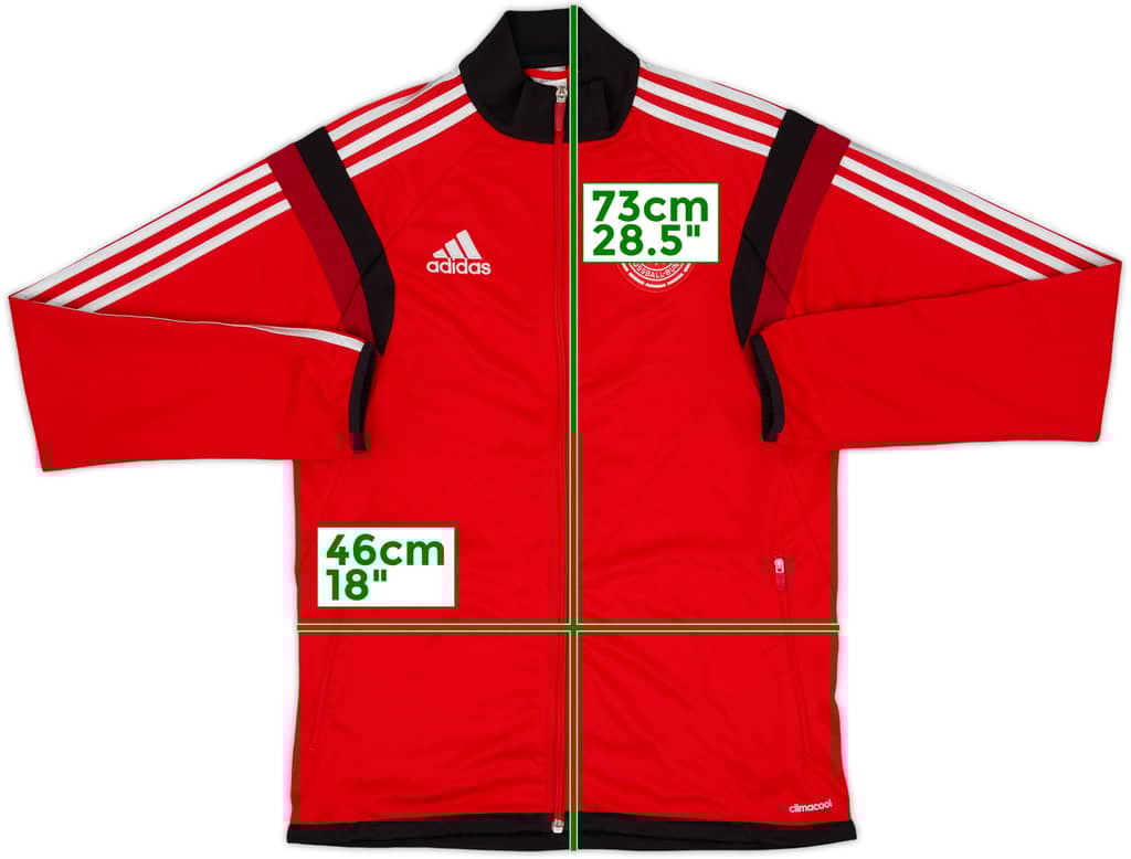2014-15 Germany adidas Track Jacket - 9/10 - (S)