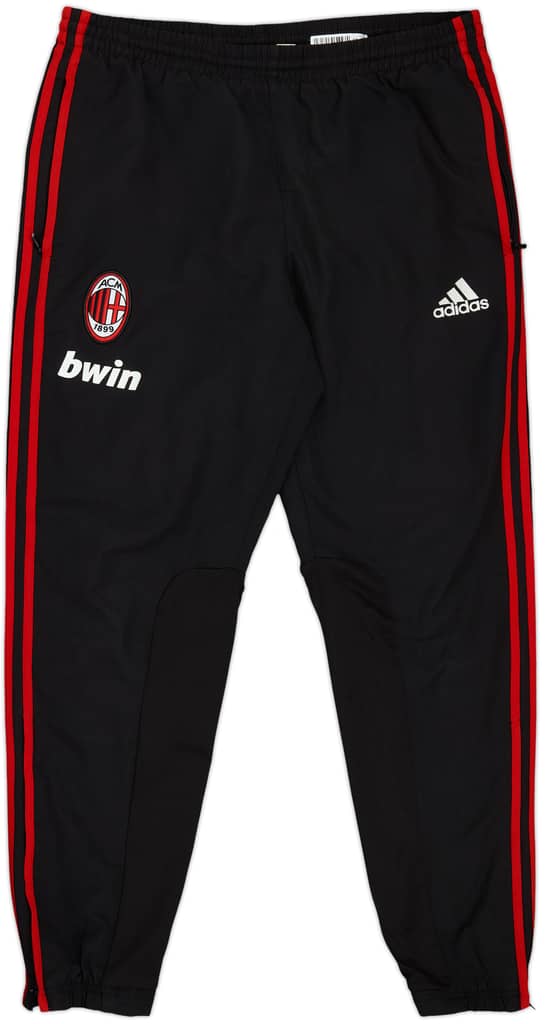 2008-09 AC Milan adidas Track Pants/Bottoms - 9/10 - (M)