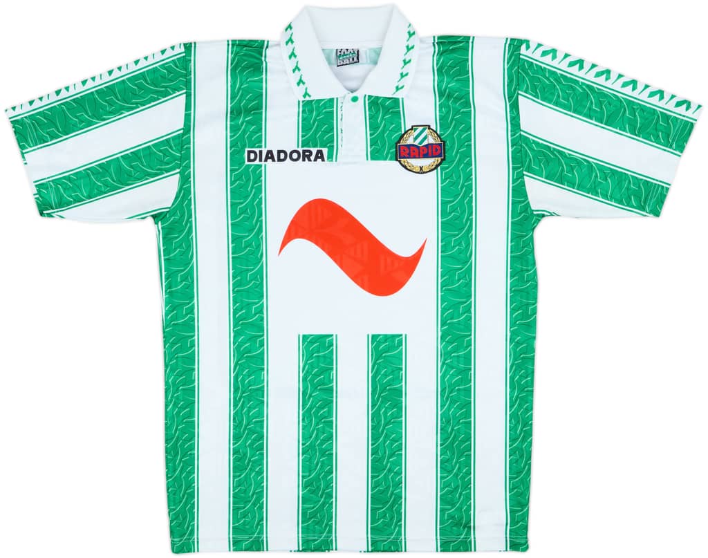 1996-98 Rapid Vienna Home Shirt - 8/10 - (L)