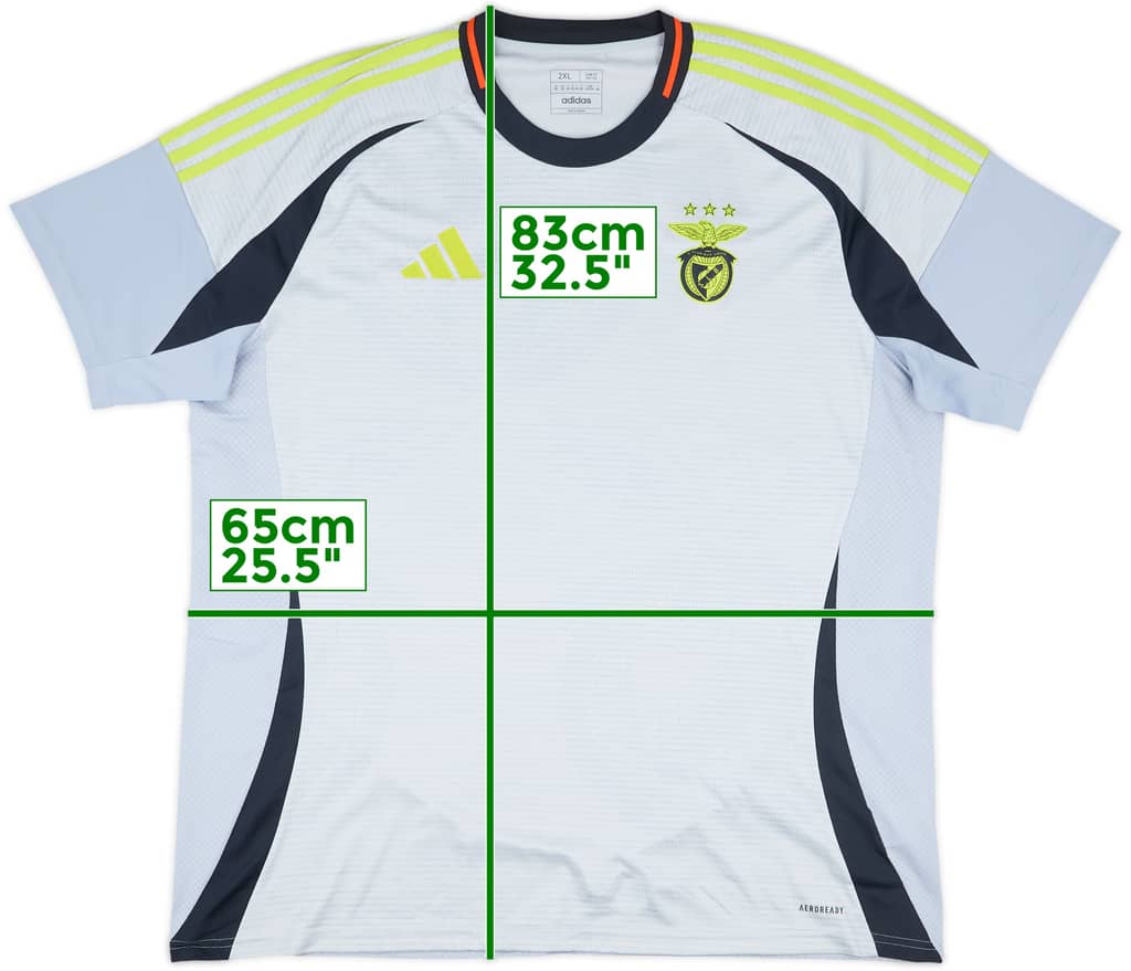 2024-25 Benfica Third Shirt - 8/10 - (XXL)