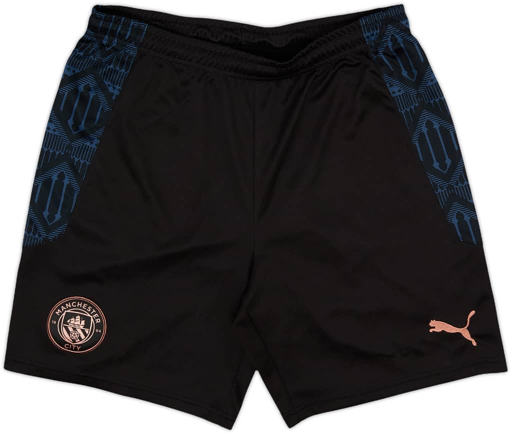 2020-21 Manchester City Away Shorts - 10/10 - (M)