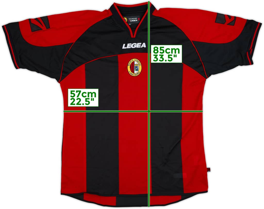 2006-07 Virtus Lanciano Home Shirt - 8/10 - (XL)
