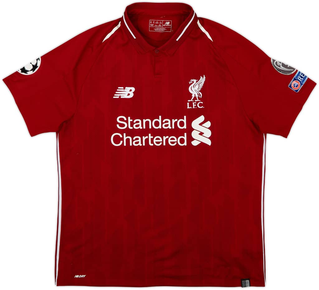 2018-19 Liverpool Home Shirt - 6/10 - (M)