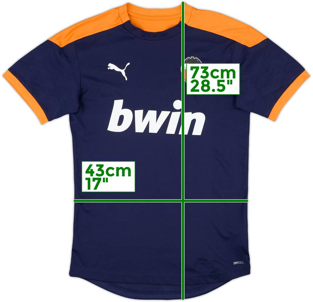 2020-21 Valencia Puma Training Shirt - 10/10 - (S)