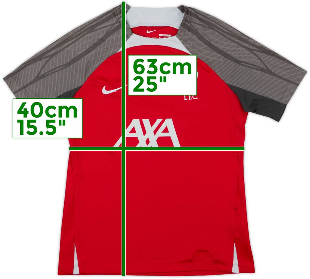 2024-25 Liverpool Nike Training Shirt - 8/10 - (XL.Boys)