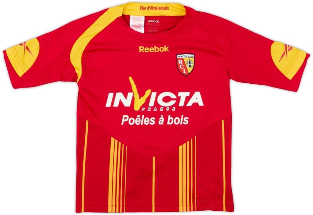 2009-10 Lens Home Shirt - 8/10 - (S.Boys)