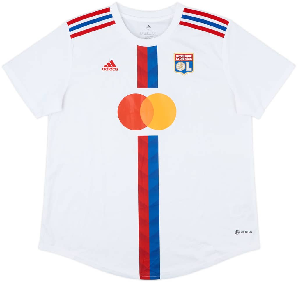 2022-23 Lyon Women's Home Shirt - 8/10 - (Women's XL)