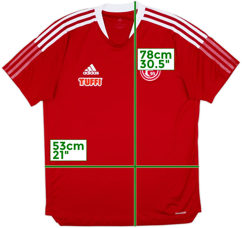 2021-22 Fortuna Dusseldorf adidas Training Shirt - 7/10 - (L)
