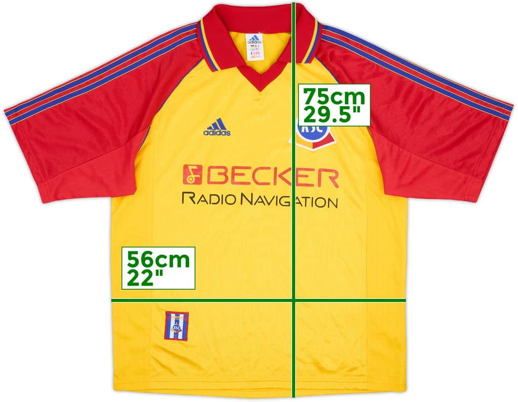 1998-99 Karlsruhe Away Shirt - 9/10 - (L)