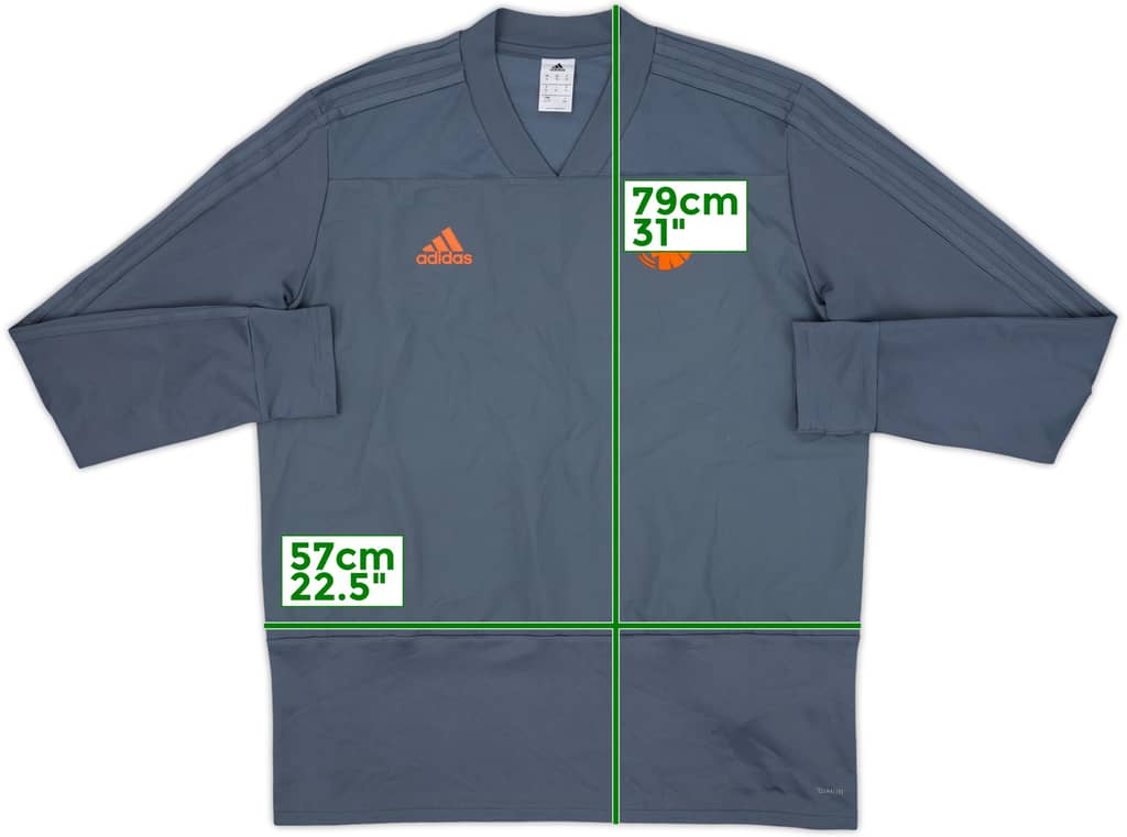 2018-19 Copenhagen adidas Sweat Top - 10/10 - (XL)