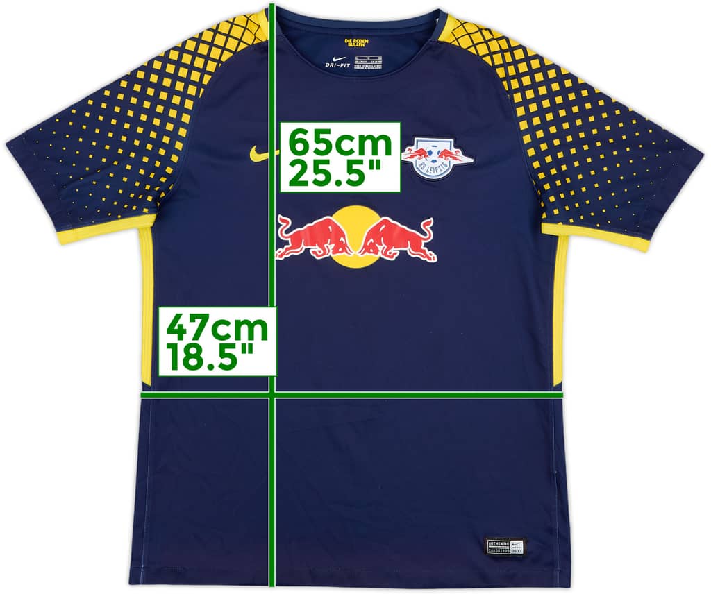 2017-18 RB Leipzig Away Shirt - 8/10 - (XL.Boys)