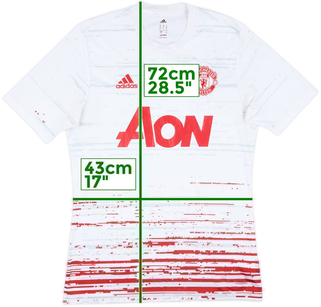 2016-17 Manchester United adidas Training Shirt - 6/10 - (S)