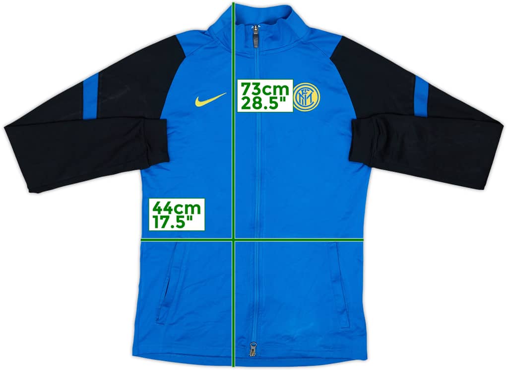2020-21 Inter Milan Nike Track Jacket - 8/10 - (S)