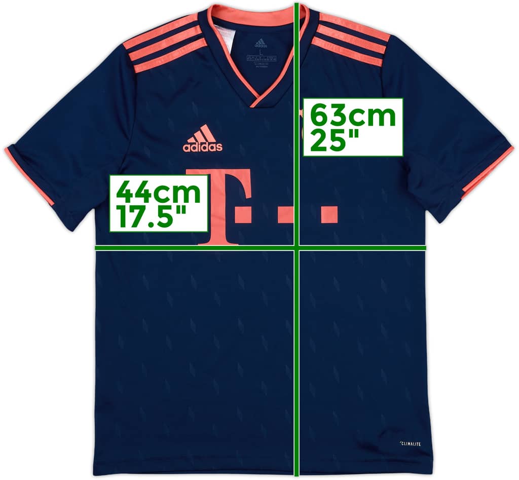 2019-20 Bayern Munich Third Shirt - 10/10 - (L.Boys)