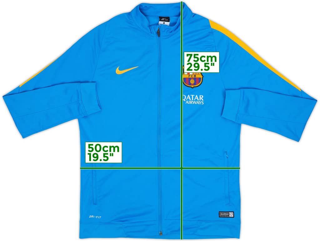 2015-16 Barcelona Nike Track Jacket - 8/10 - (L)