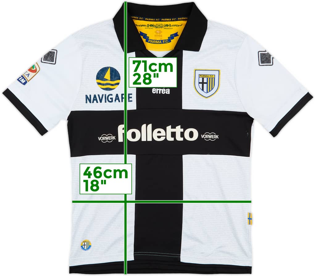 2012-13 Parma Home Shirt - 6/10 - (M)