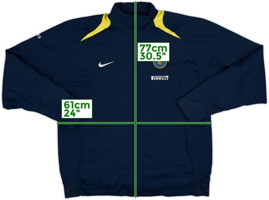 2006-07 Inter Milan Nike Track Jacket - 7/10 - (XL)