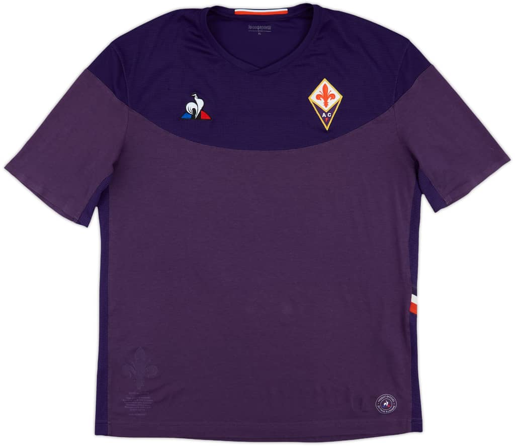 2019-20 Fiorentina Le Coq Sportif Training Shirt - 8/10 - (XL)