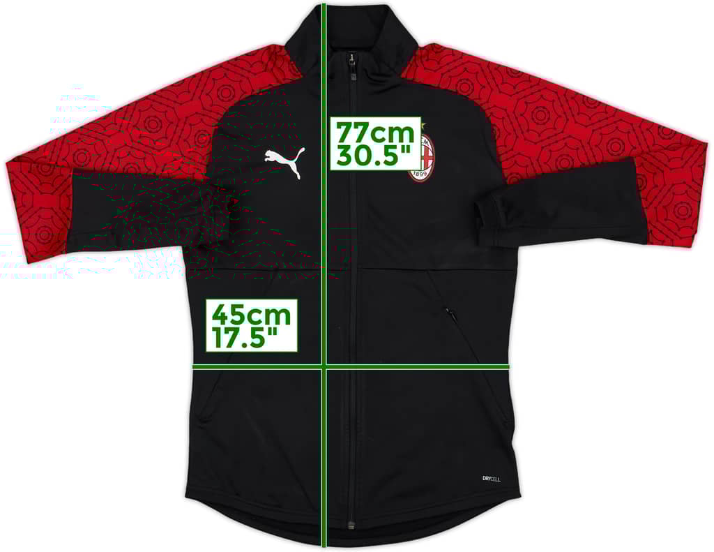 2019-20 AC Milan Puma Track Jacket - 8/10 - (S)