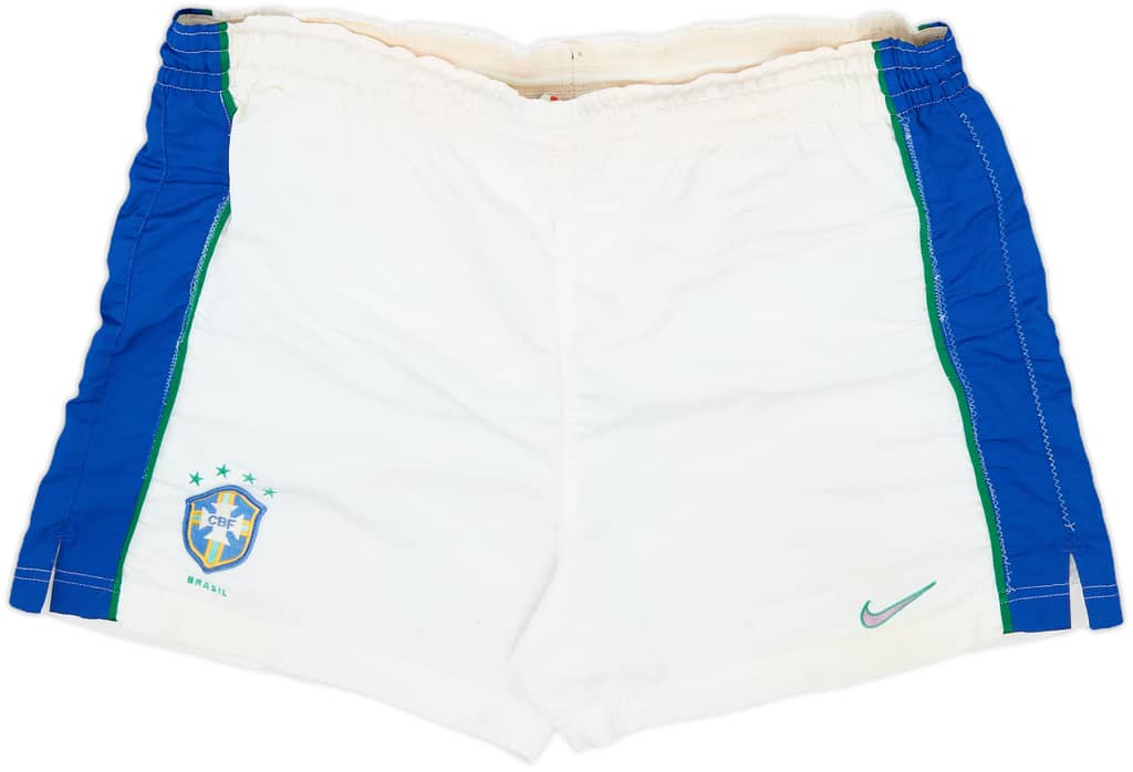 1998-00 Brazil Away Shorts - 5/10 - (M)
