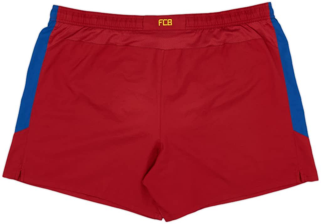 2010-11 Barcelona Nike Home Shorts - 9/10 - (XL)