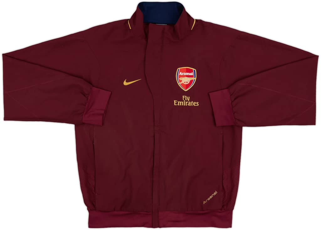 2007-08 Arsenal Nike Track Jacket - 8/10 - (S)