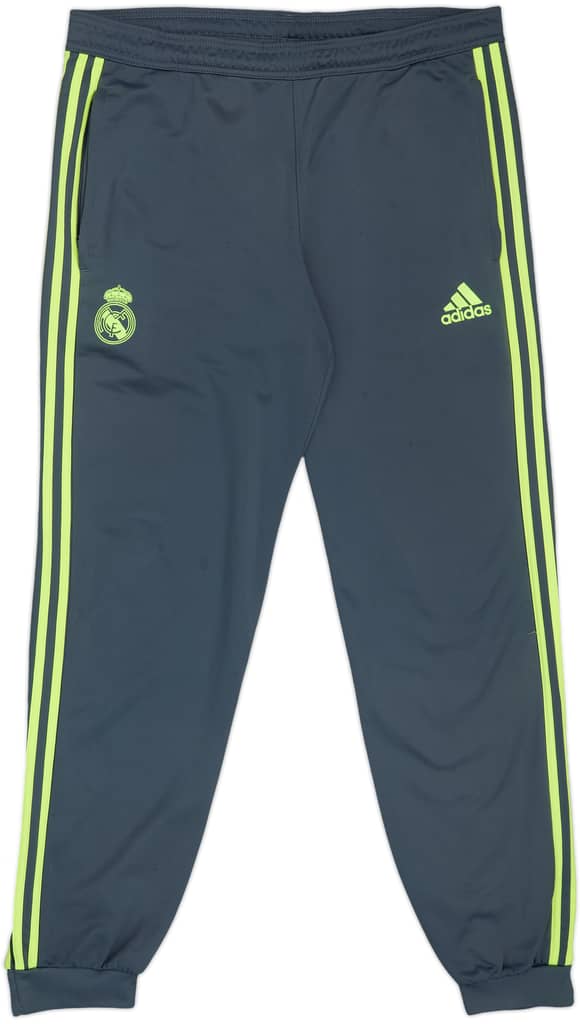 2015-16 Real Madrid adidas Track Pants/Bottoms - 6/10 - (M)