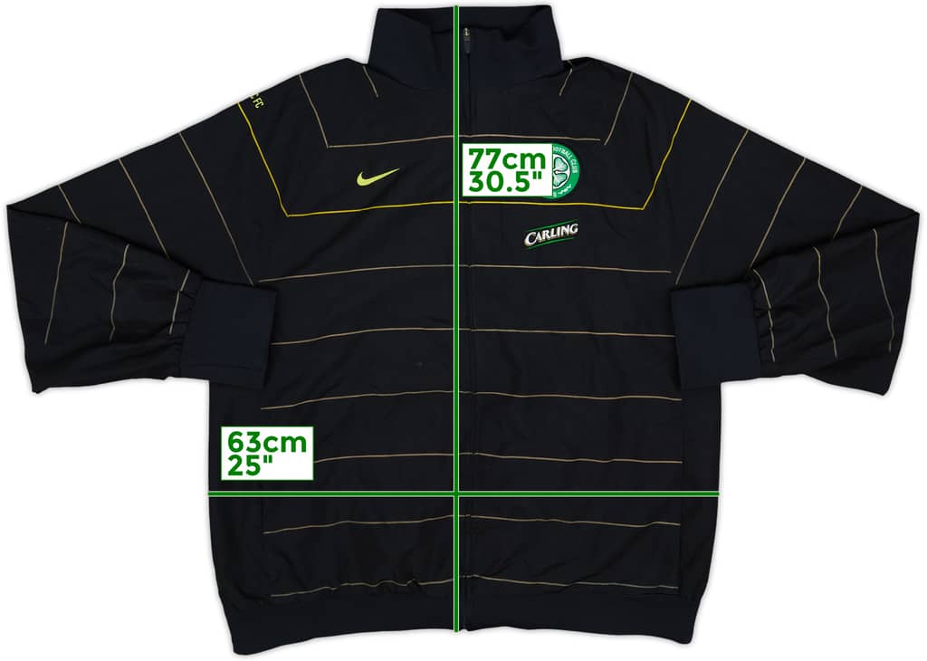 2008-09 Celtic Nike Track Jacket - 8/10 - (XL)