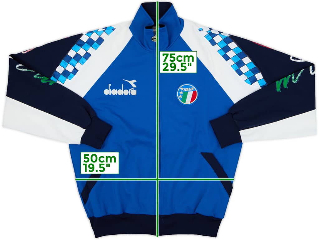 1990 Italia Chaqueta de chándal Diadora - 9/10 - (L)