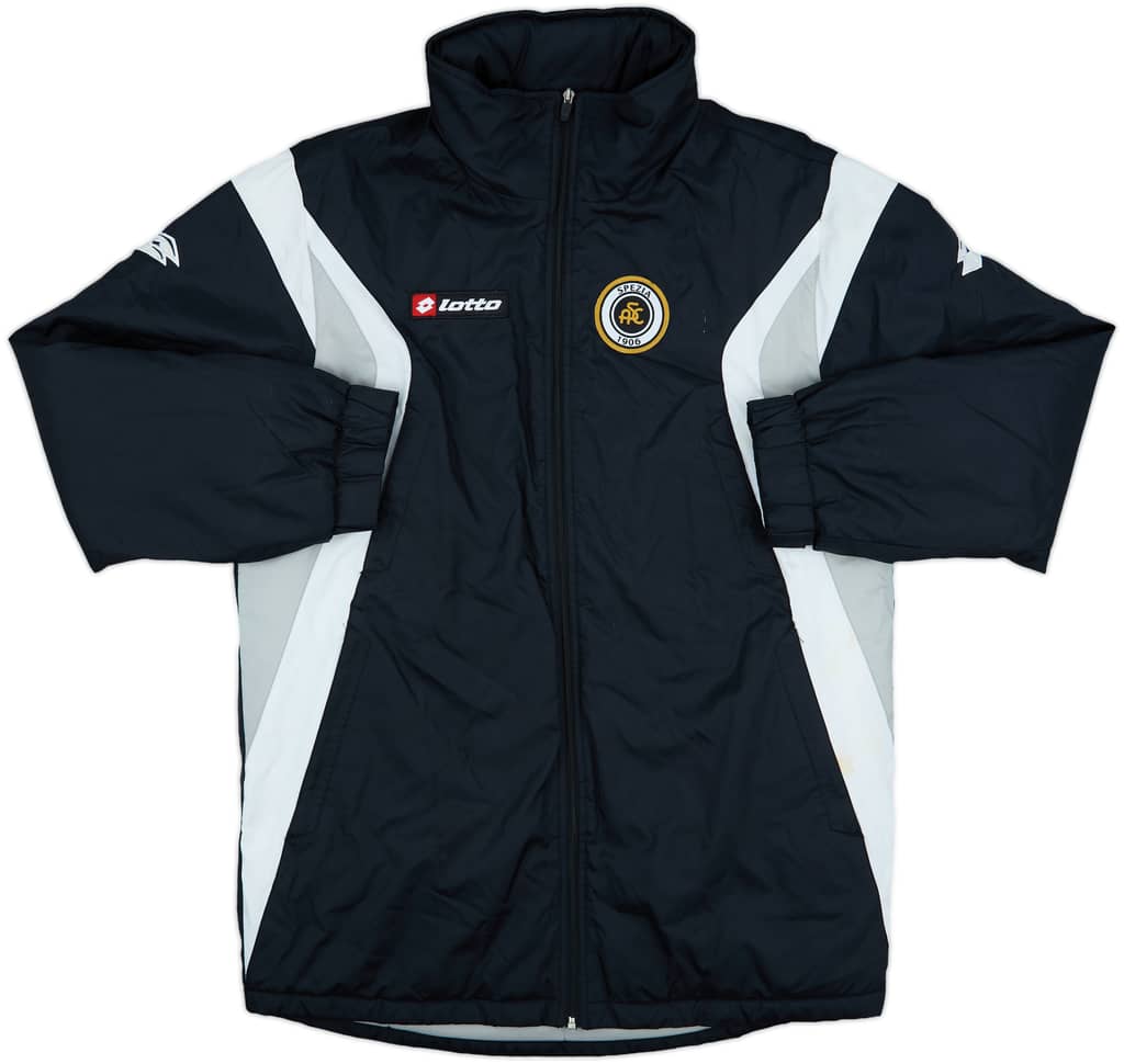 2008-09 Spezia Lotto Padded Bench Coat - 8/10 - (L)