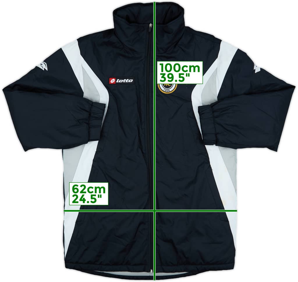2008-09 Spezia Lotto Padded Bench Coat - 8/10 - (L)
