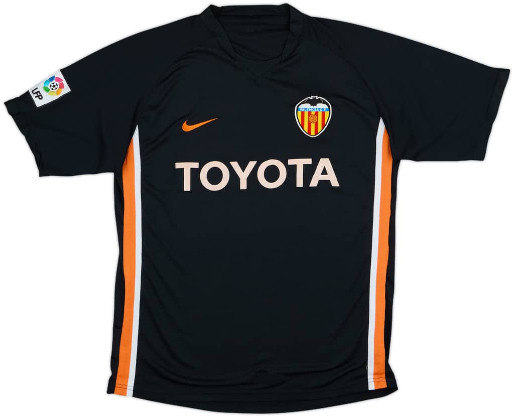 2006-07 Valencia Away Shirt - 7/10 - (XL.Boys)